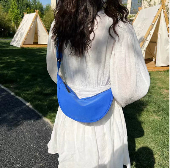 Women's Fashion Simple Nylon Shoulder Crossbody Bag