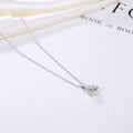 Diamond Necklace Korea Temperament Large Zircon Pendant
