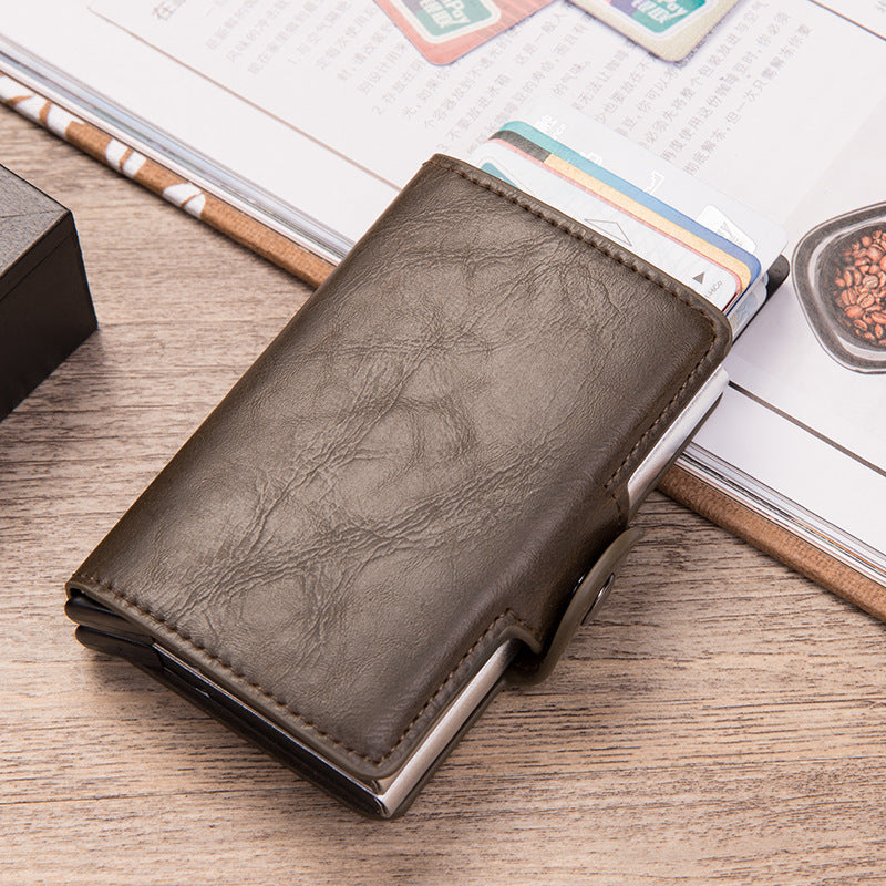 RFID aluminum alloy credit card box