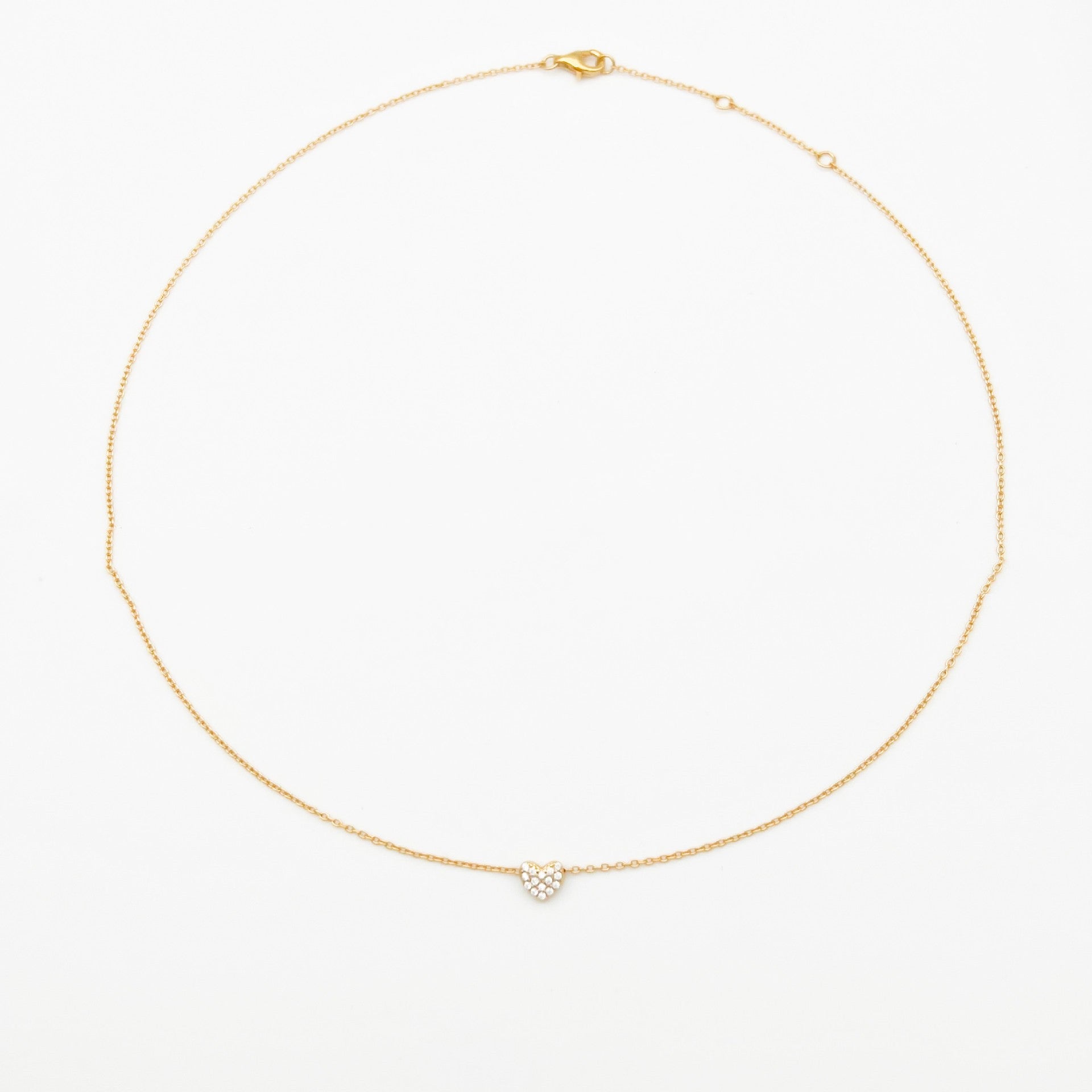 Wish Full Diamond Necklace Simple And Exquisite