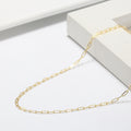 Creative Personality Sterling Silver Clip Clavicle Chain