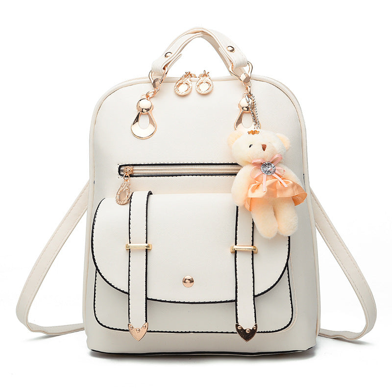 New backpack backpack fashionista new spring and summer students fashion leisure Korean women a generation