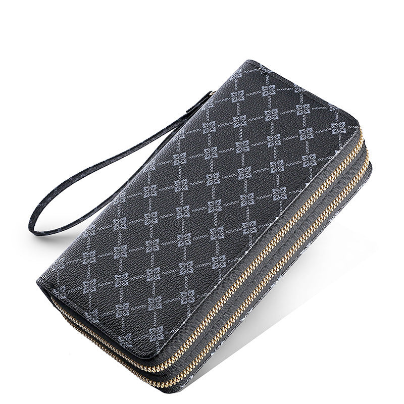 Long Wallet Clutch Mobile Phone Bag Coin Purse Zipper Bag Wallet
