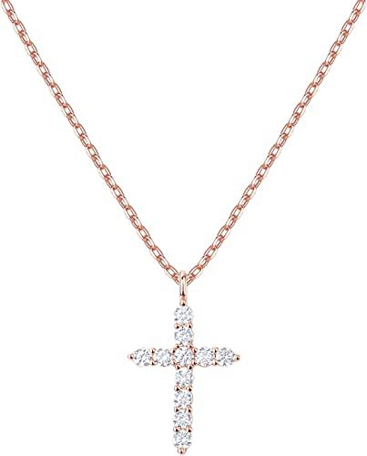 Women's Diamond Cross Necklace