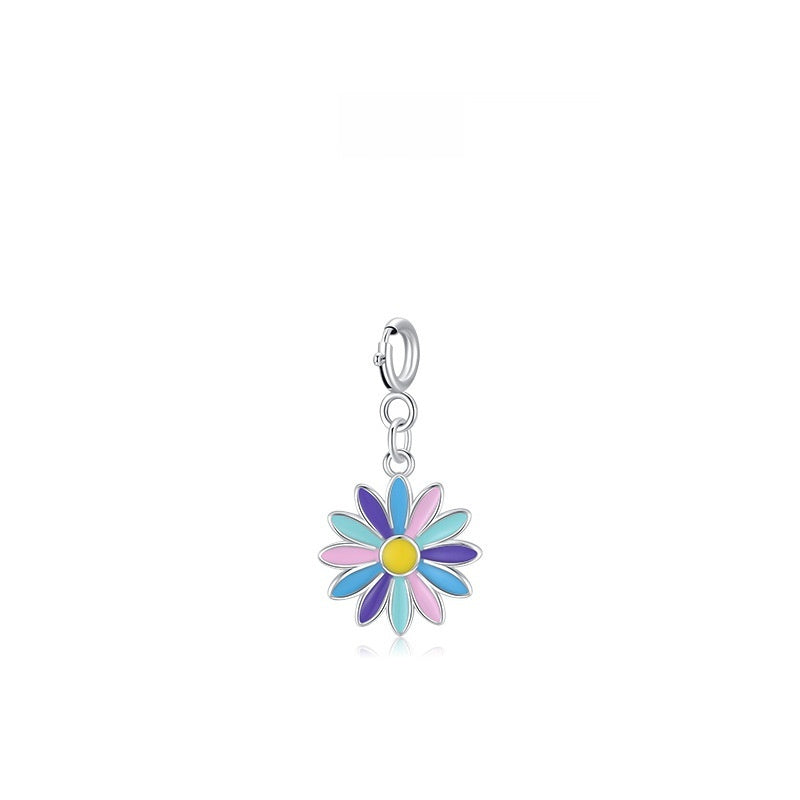 Sterling Silver Fashionable And Minimalist Pendant Korean-style Sweet And Adorable