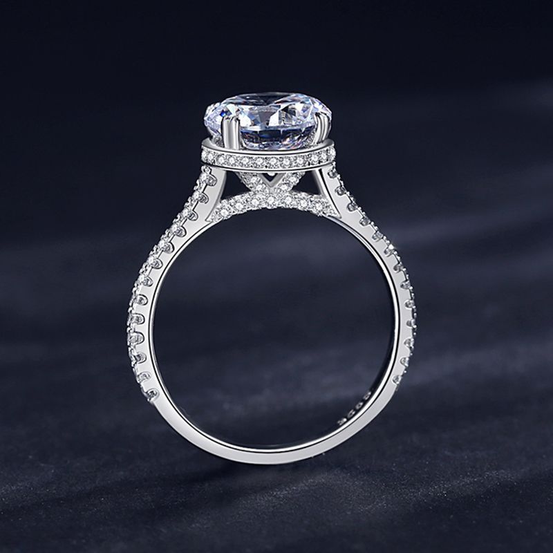 Cross Border Explosion S925 Sterling Silver Ring Women''s Fashion Luxury