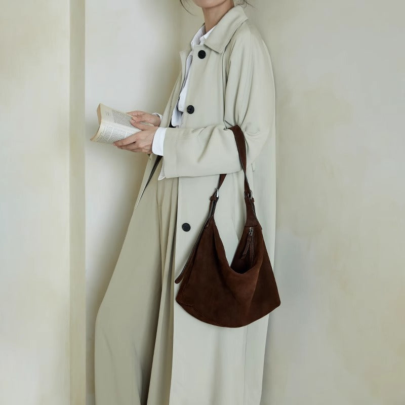 Laid-back Vintage Crossbody Shoulder Bag