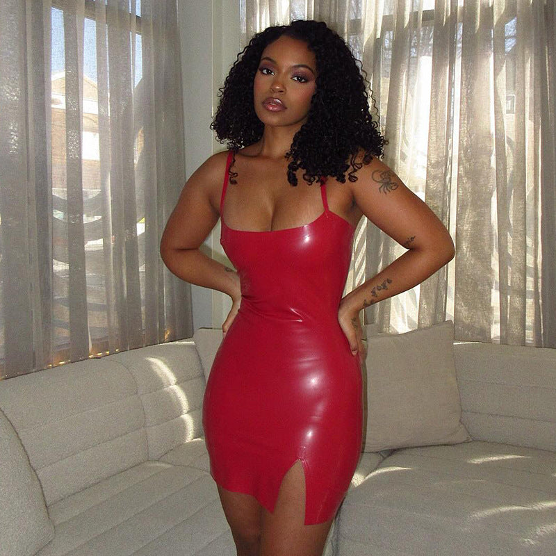 Hot Girl Sling Dress Short Skirt For Women