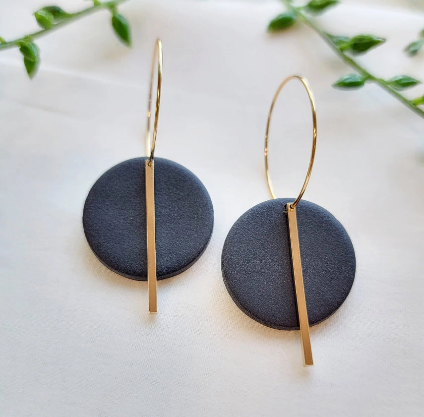 Long Strip Alloy Retro Sense Graceful And Fashionable Item Women's Ear Ring