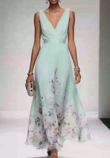 Evening Gown Elegant V-neck Cross-border Dress