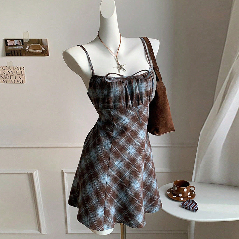 Sexy Slip Dress Slim Short Skirt Women