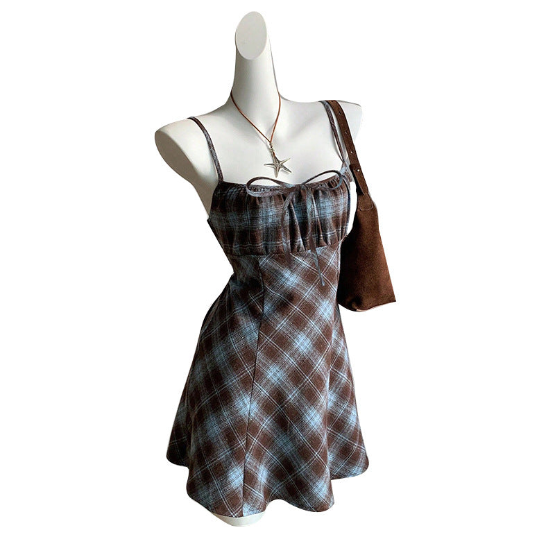 Sexy Slip Dress Slim Short Skirt Women