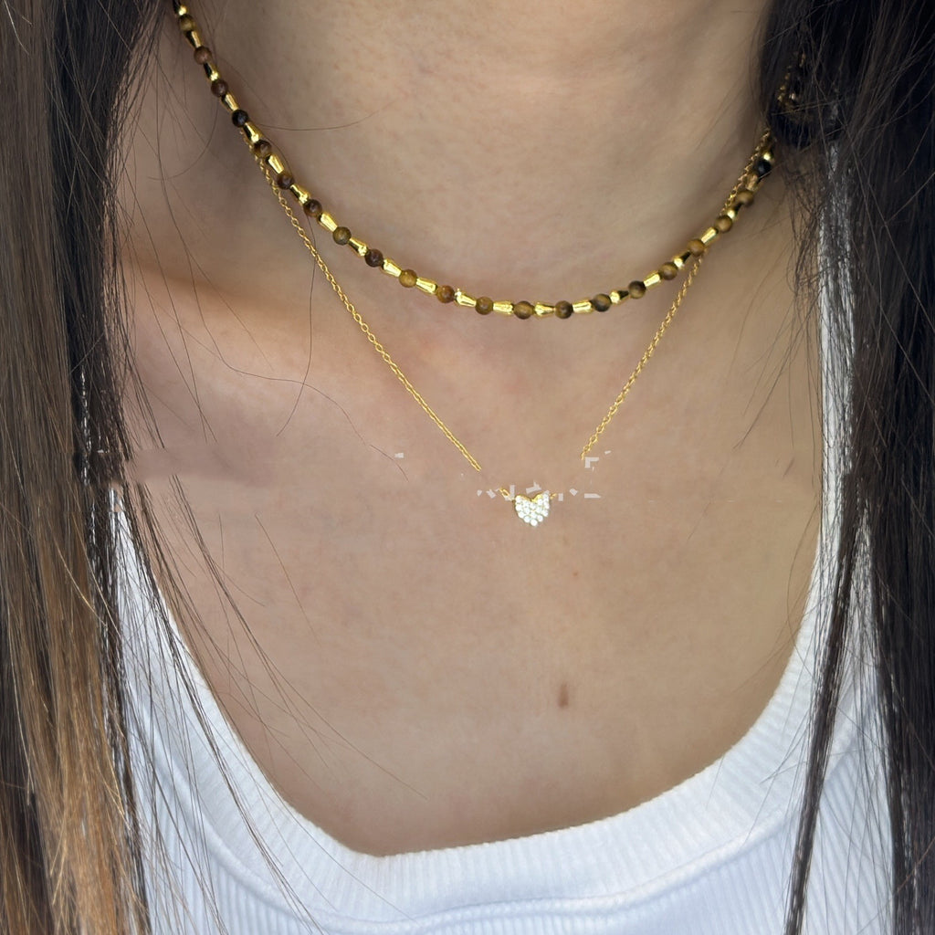 Wish Full Diamond Necklace Simple And Exquisite
